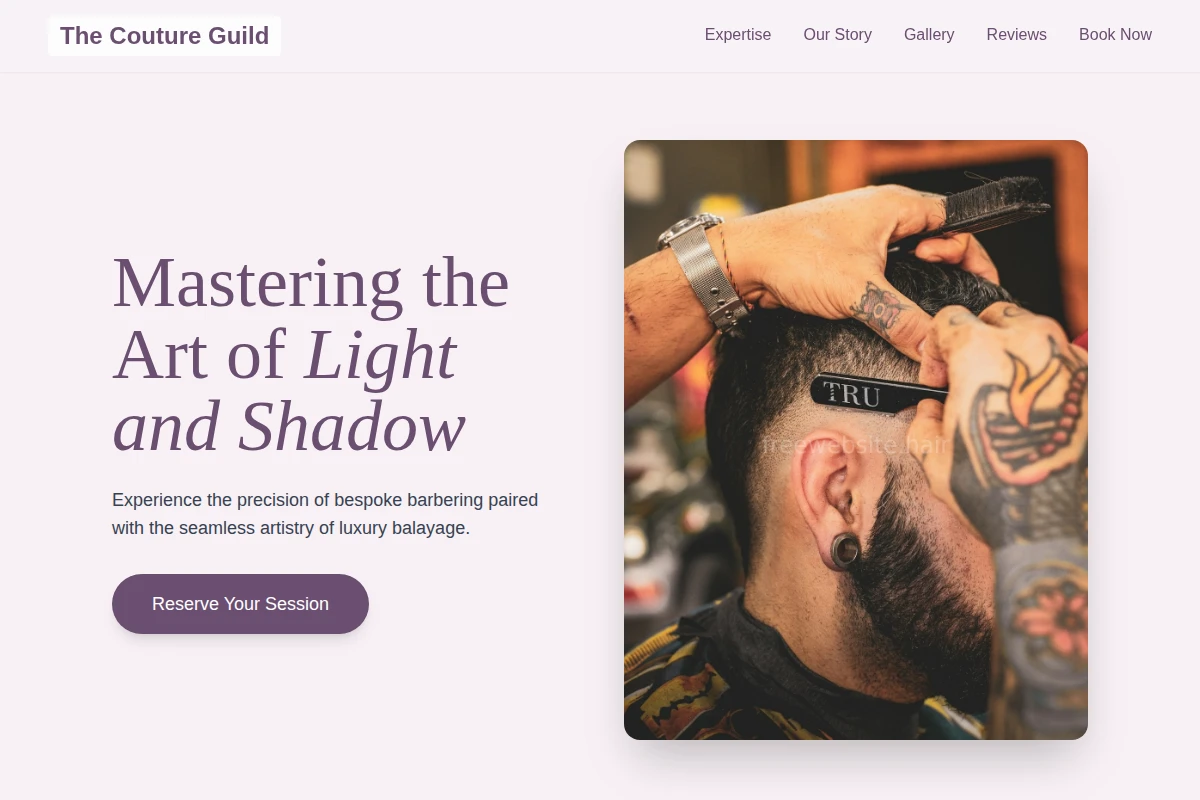 Balayage Barber