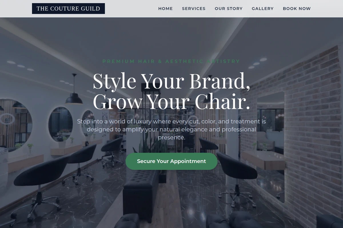 Booking Beauty Salon