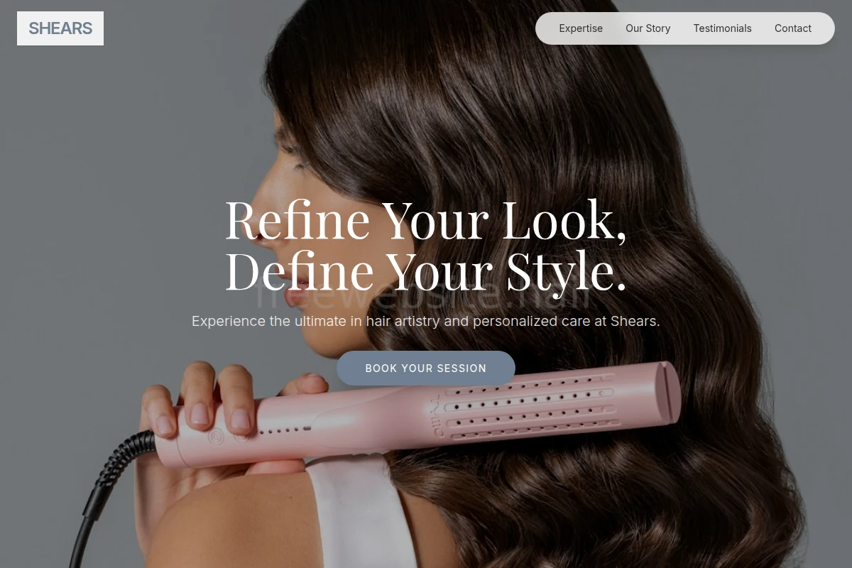 Shears Hair Styling