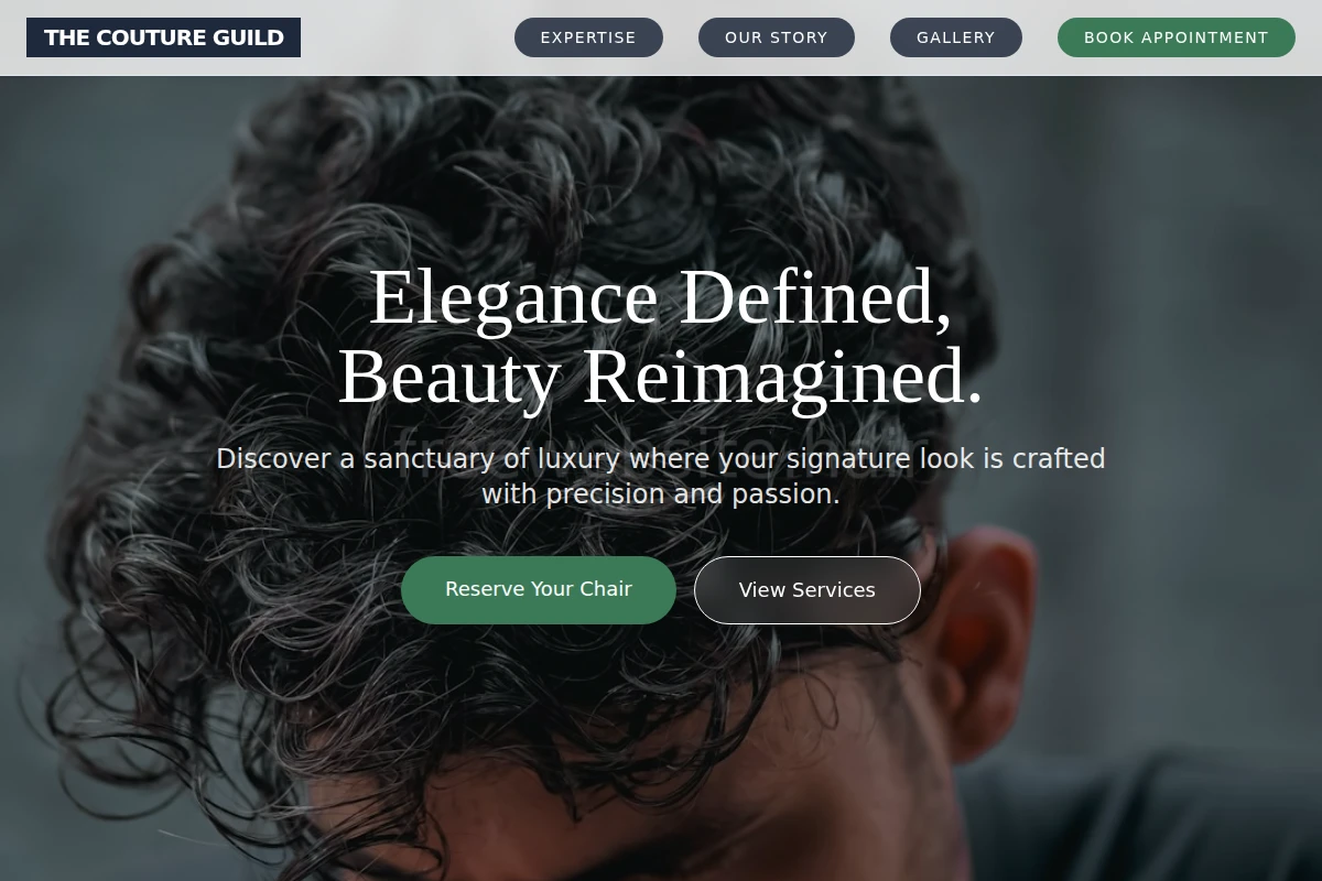 Glamour Hair Styling