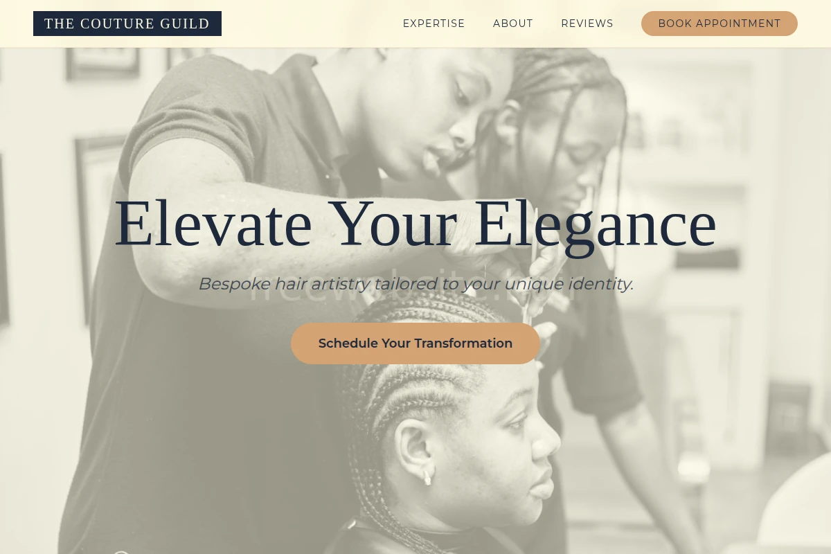 Glamour Hair Styling