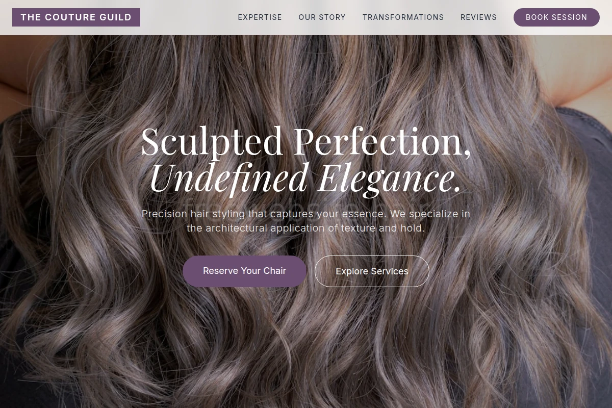 Spray Hair Styling