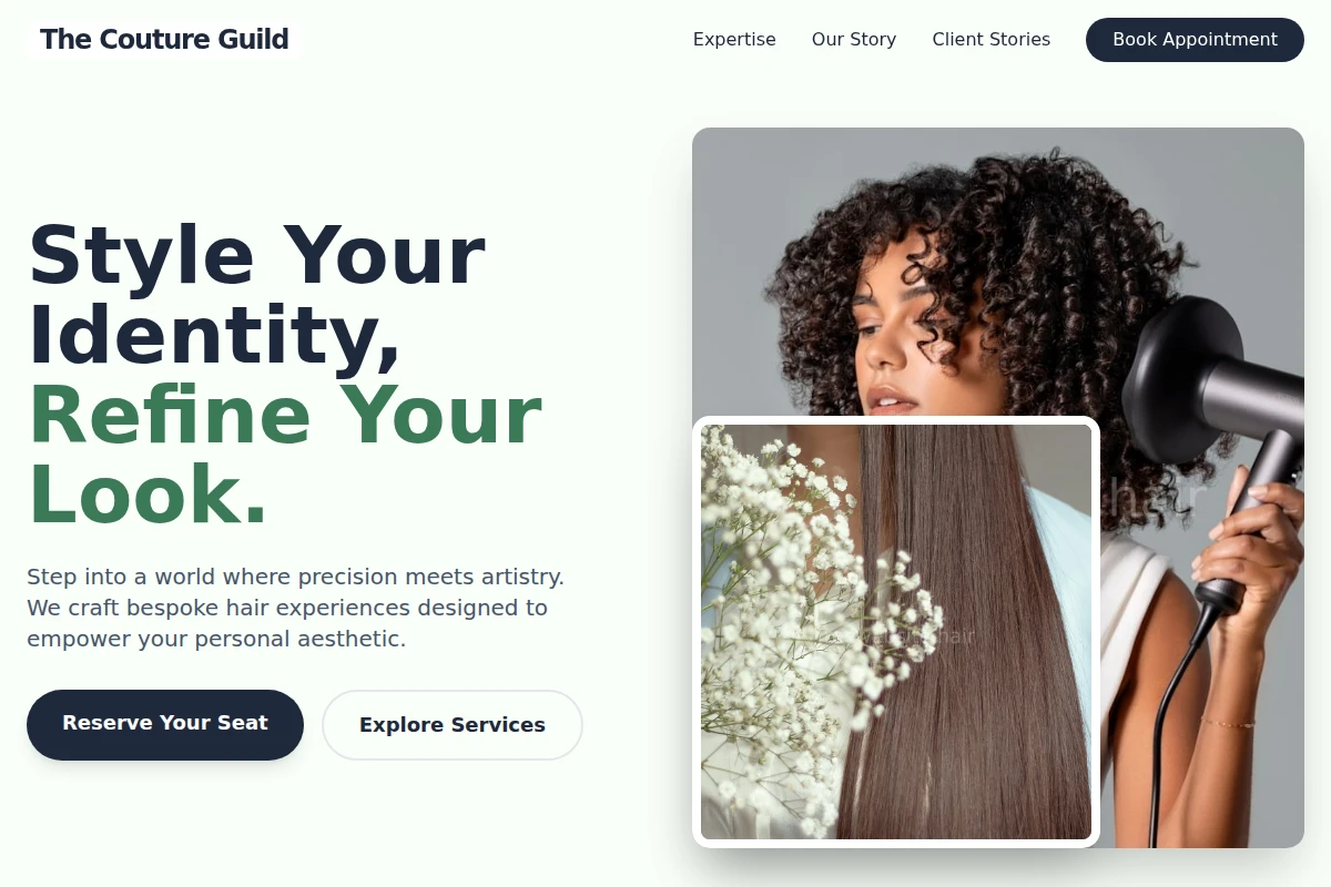 Brush Hair Styling