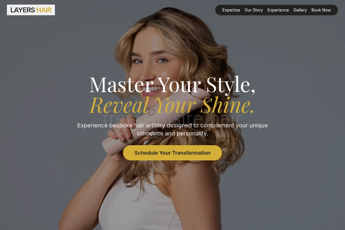 Layers Hair Styling