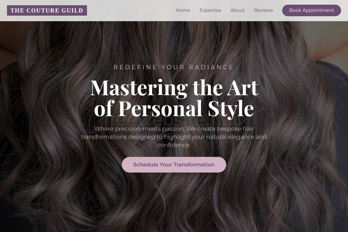 Salon Hair Styling