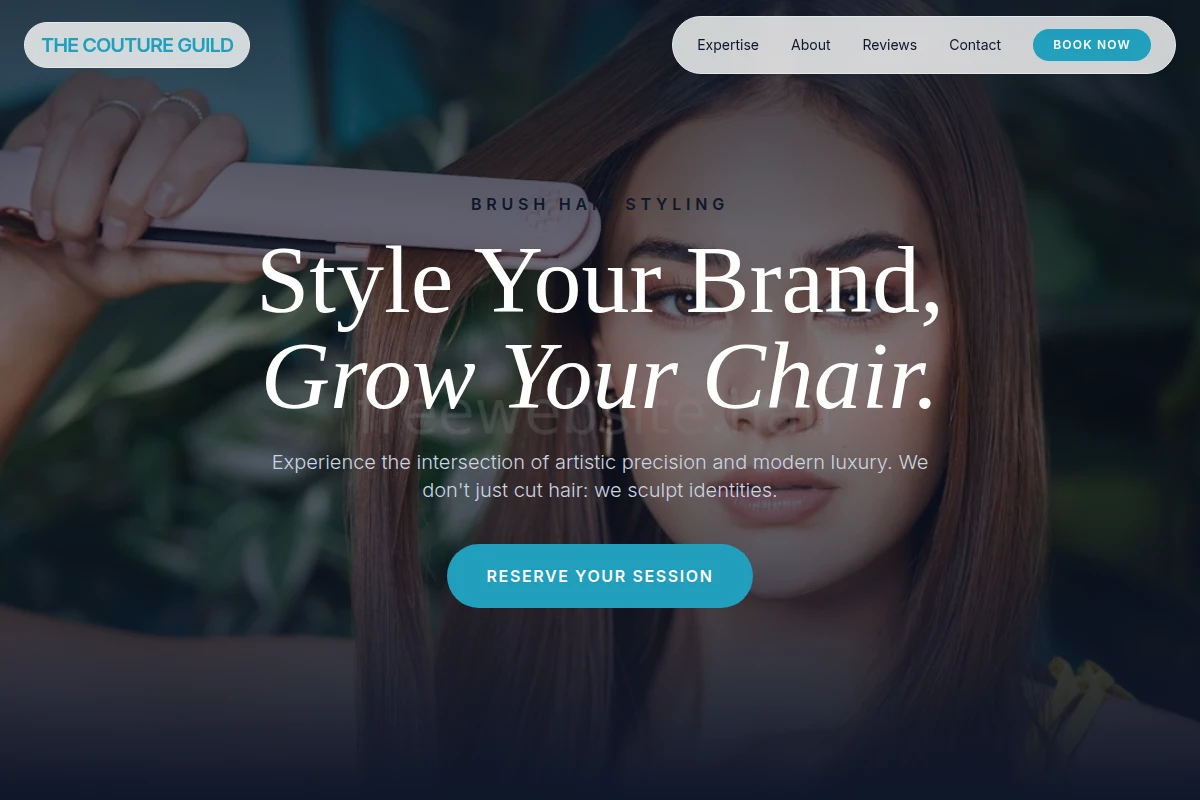 Brush Hair Styling