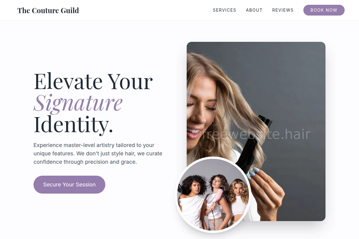 Salon Hair Styling
