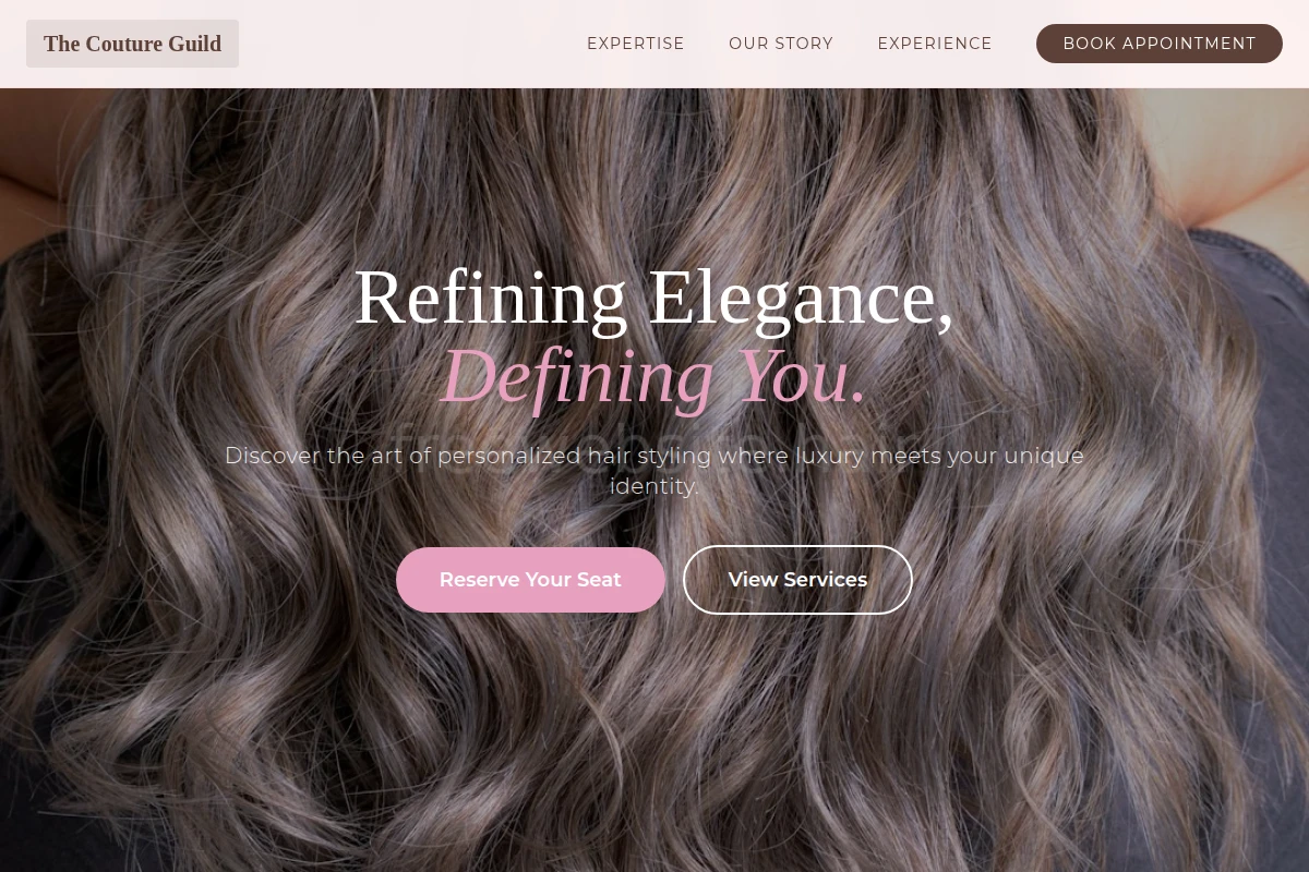 Glamour Hair Styling