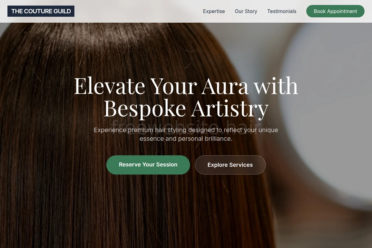 Appointment Hair Styling