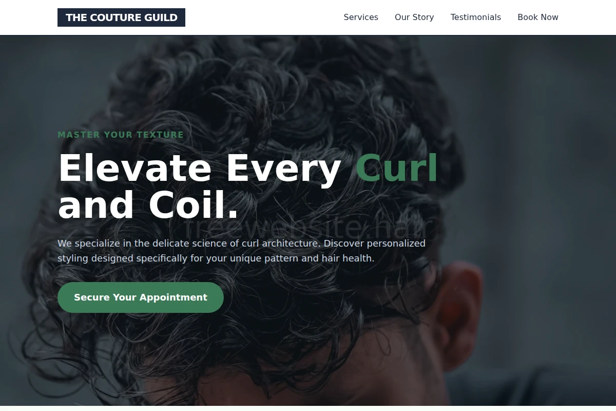Curls Hair Styling