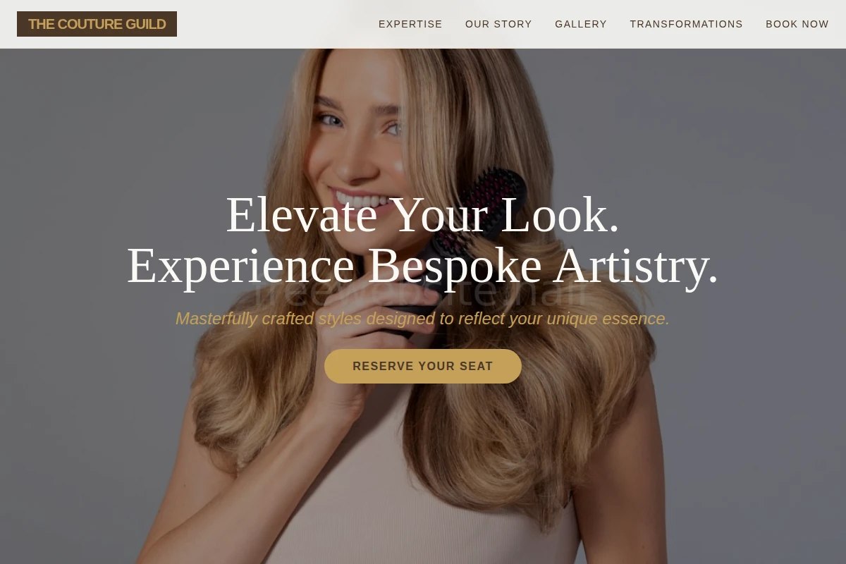 Booking Hair Styling