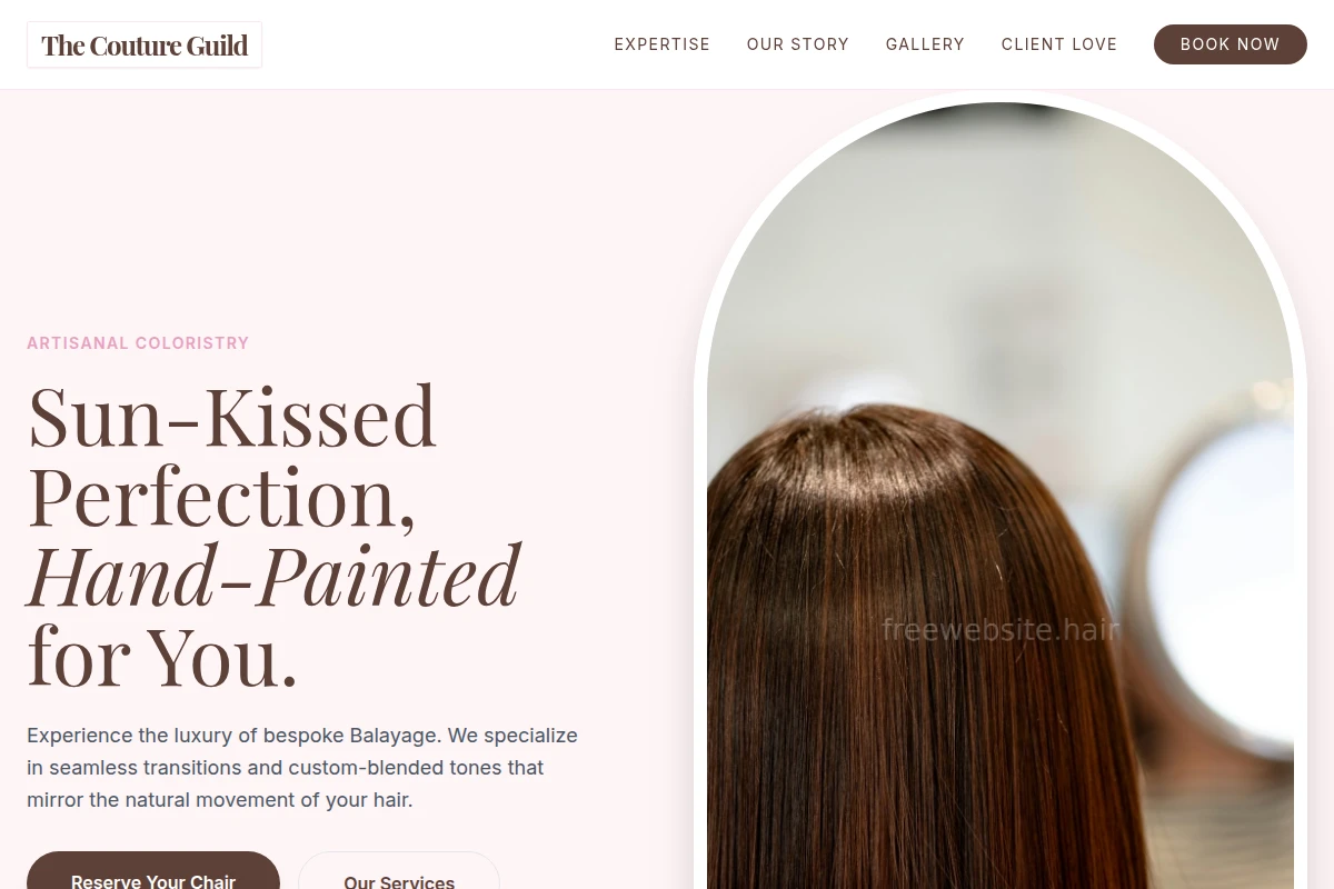 Balayage Hair Styling