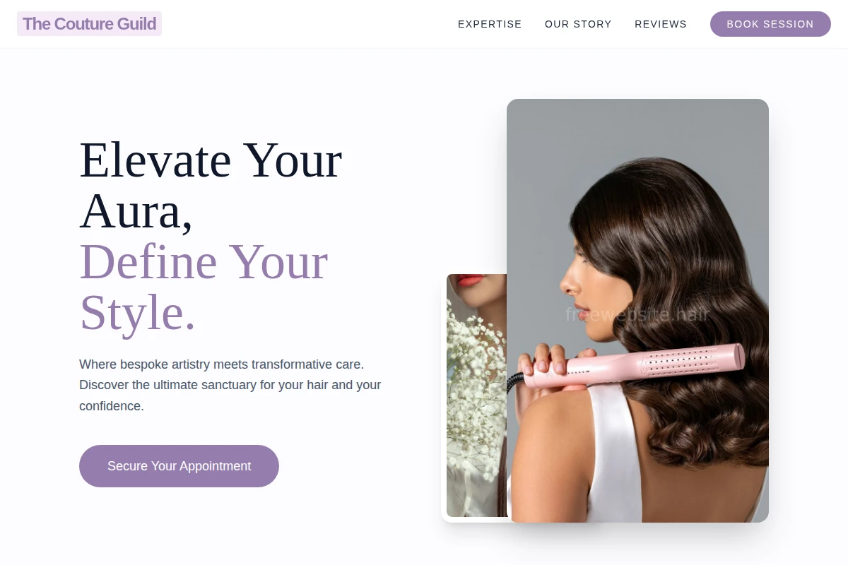 Glamour Hair Styling